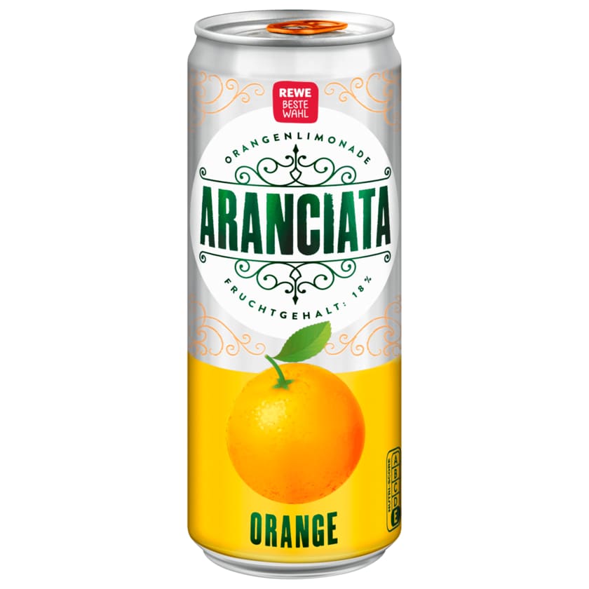 REWE Beste Wahl Aranciata Orangen 0,33l